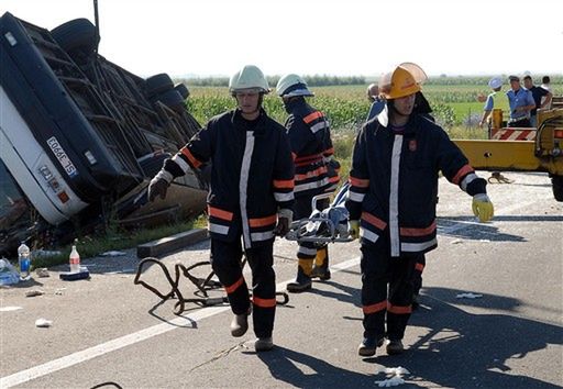 Błąd kierowcy przyczyną tragicznego wypadku w Serbii?