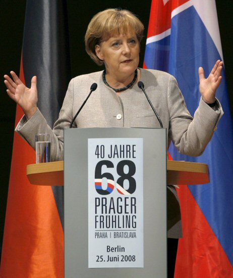 Angela Merkel zamierza walczyć o Traktat Lizboński