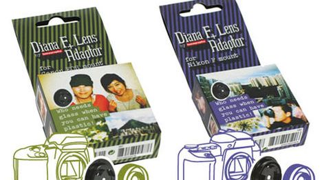 Adaptery Diana F+ dla lustrzanek Canona i Nikona 1