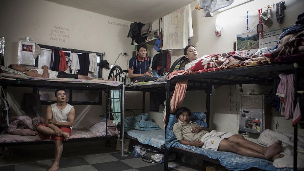 Zdjęcie okładkowe artykułu: Getty Images /  / Na zdjęciu: warunki robotników w Katarze