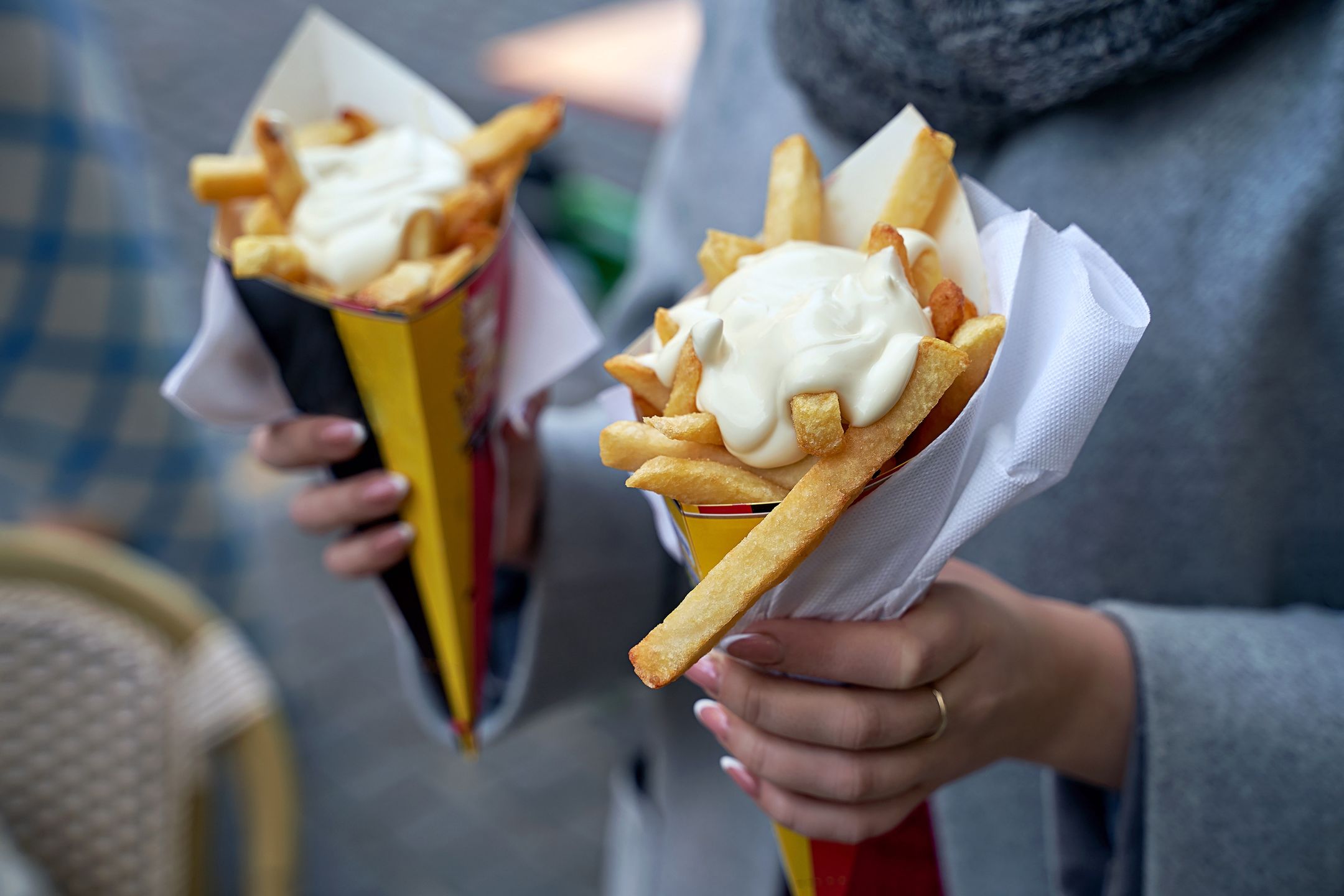 Frytki belgijskie są również popularne w Polsce