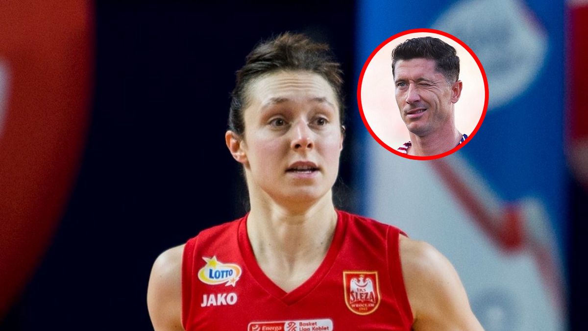 WP SportoweFakty / Jacek Wojciechowski/Getty Images / Na zdjęciu: Julia Drop i Robert Lewandowski (w kółku)