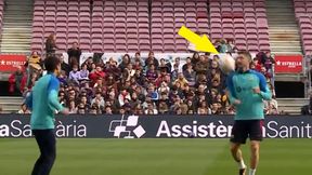 Lewandowski uwielbiany przez fanów Barcelony. Tak im się zrewanżował! [WIDEO]