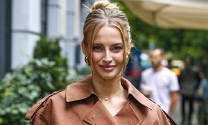 Postawiła na skórzany total look. Trudno oderwać wzrok