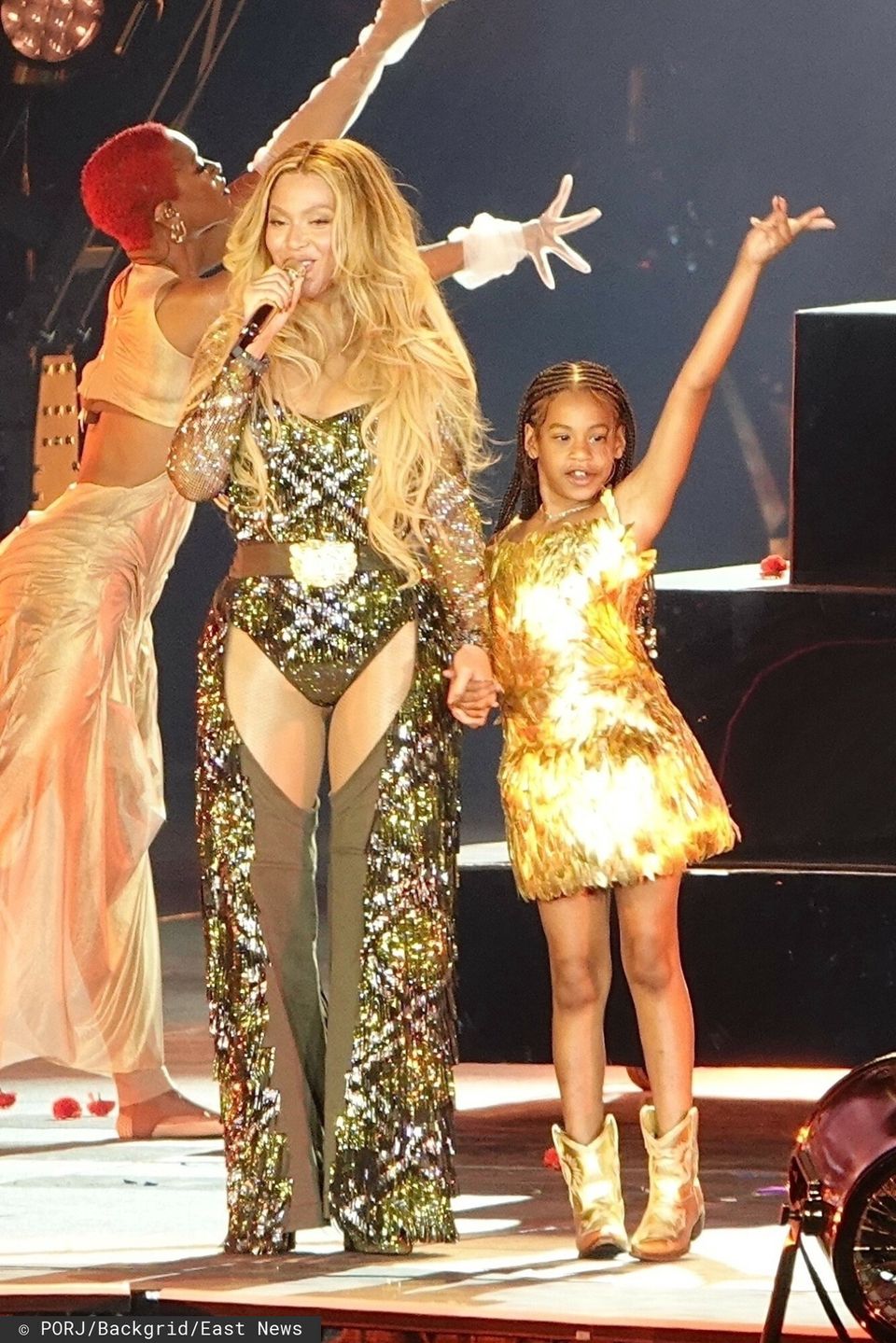 7-letnia córka Beyonce debiutuje z matką na scenie