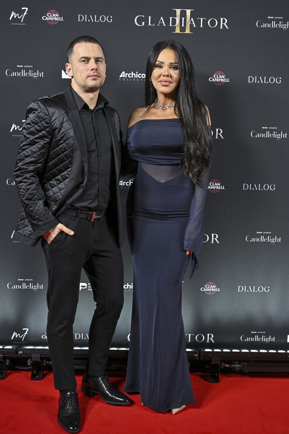 Sylwia Bomba i Grzegorz Collins 