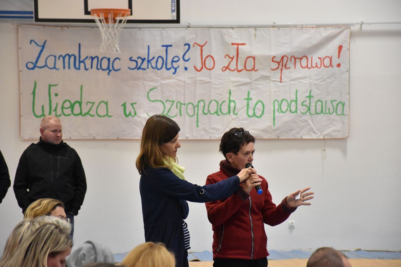 Stary Targ: Możliwe zmiany w szkołach. Mieszkańcy protestują