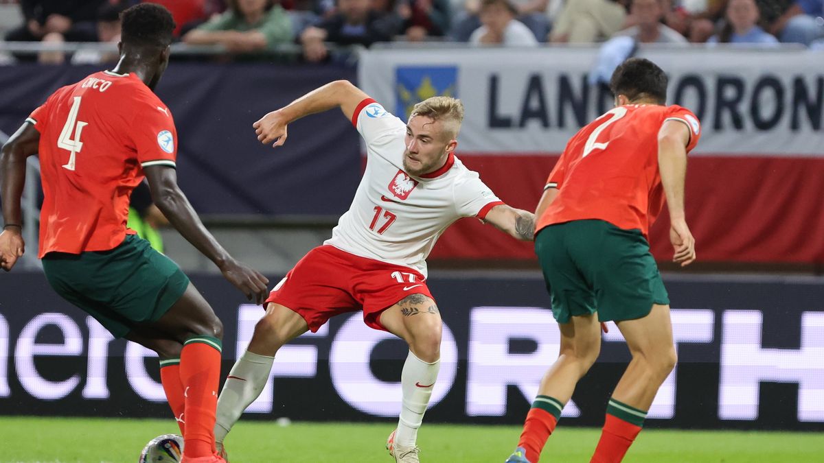 PAP / PAP/Grzegorz Momot / Portugalczycy 'tańczyli', Polacy obserwowali