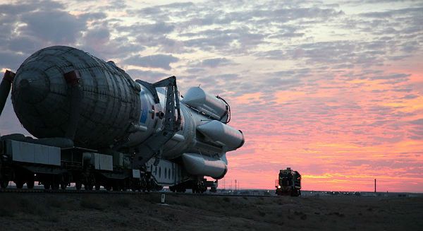 Udany start rosyjskiej rakiety Proton-M