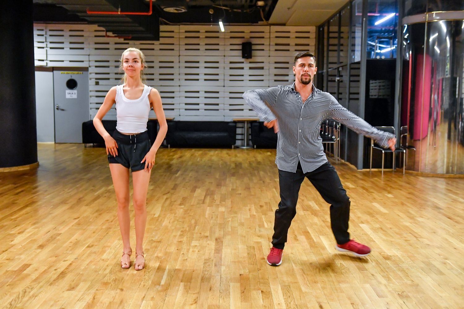 Kinga Sawczuk, Jakub Lipowski - gwiazdy trenują do drugiego odcinka Tańca z gwiazdami