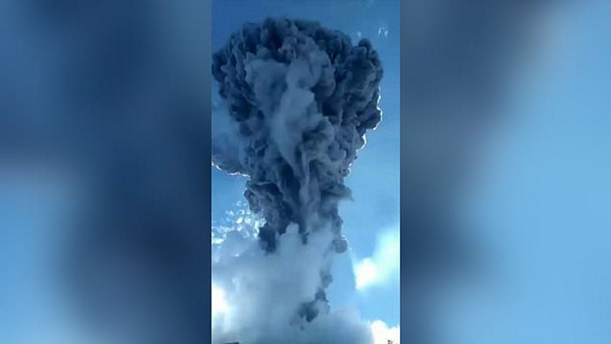 Wybuch Wulkanu W Indonezji Mieszkańcy Wpadli W Panikę Wp Turystyka 8584