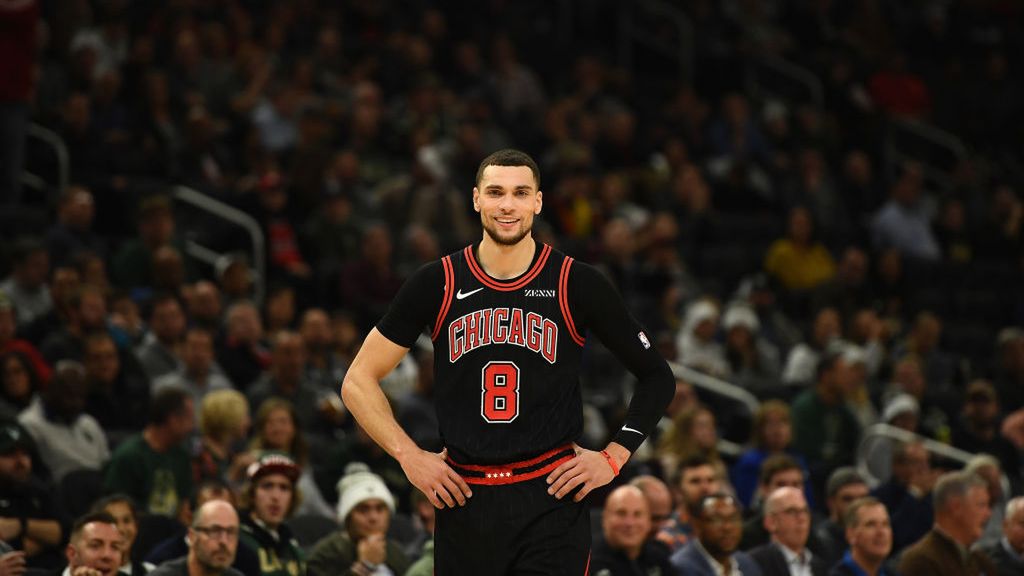 Getty Images /  Stacy Revere / Na zdjęciu: Zach LaVine