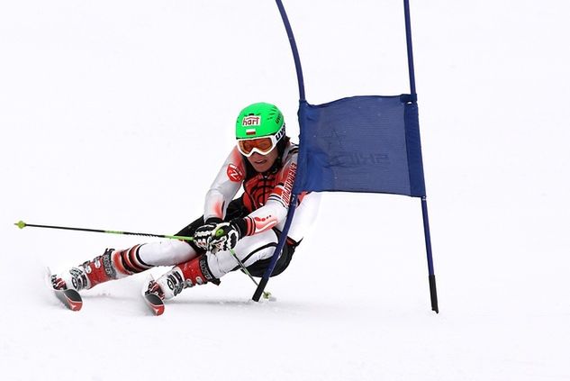 Najlepszy polski alpejczyk w akcji