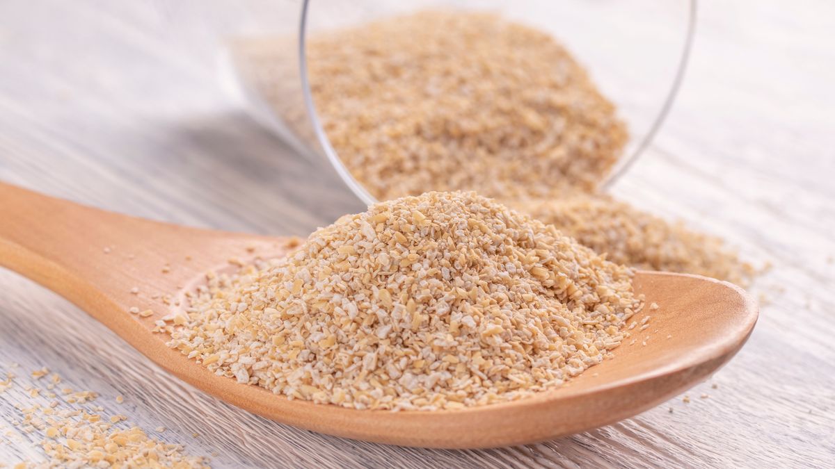 Rozsypane otręby owsiane