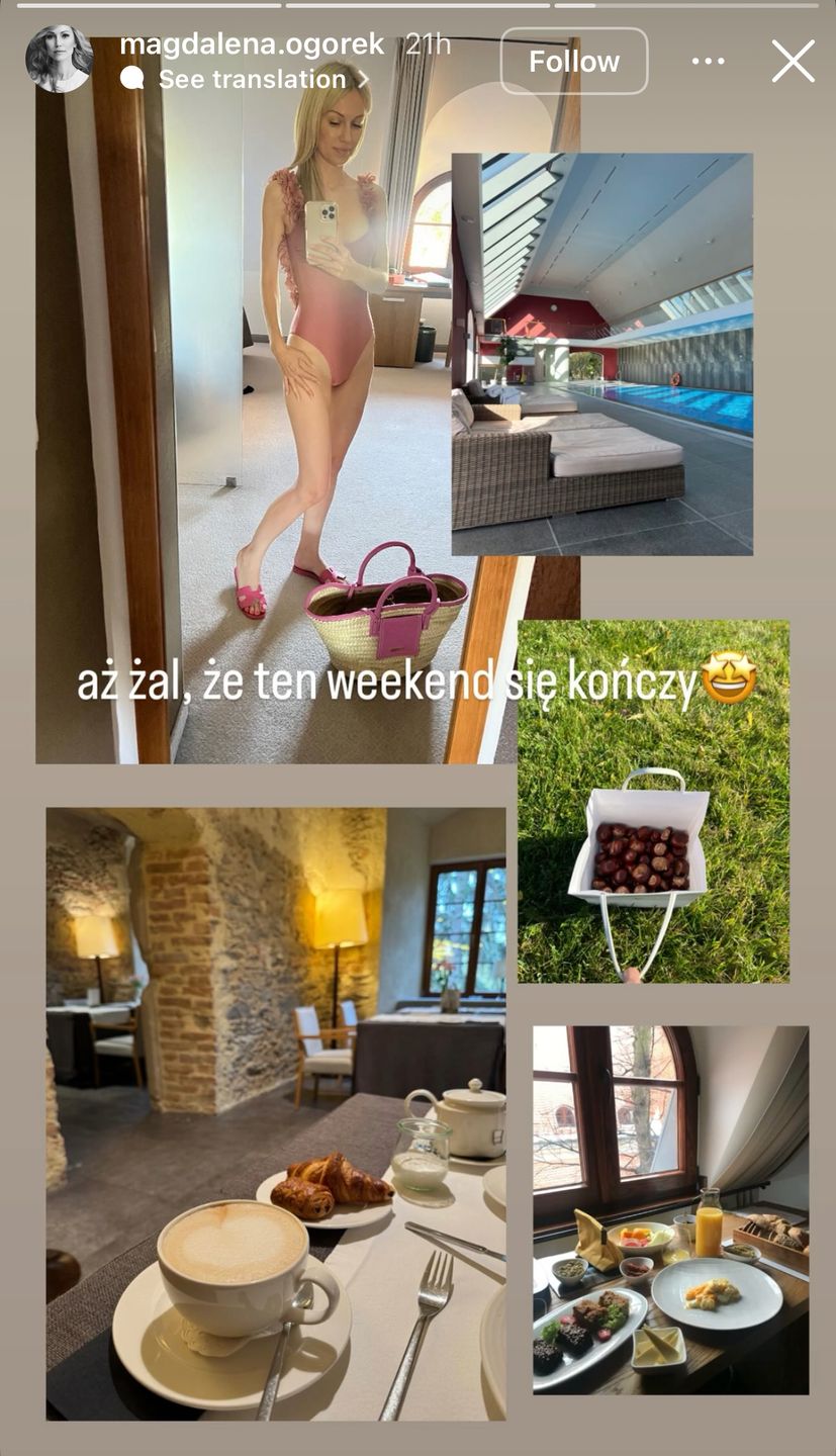Magdalena Ogórek w bikini