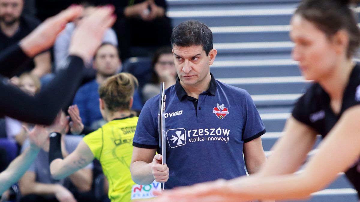 WP SportoweFakty / Justyna Serafin / Na zdjęciu: trener Lorenzo Micelli