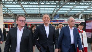 Prezes Wisły towarzyszył prezydentowi Nawrockiemu. Pokazał, gdzie się udali