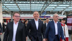 Prezes Wisły towarzyszył prezydentowi Nawrockiemu. Pokazał, gdzie się udali