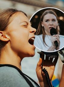 Maja Staśko broni Grety Thunberg. "To ona jest głosem rozsądku"