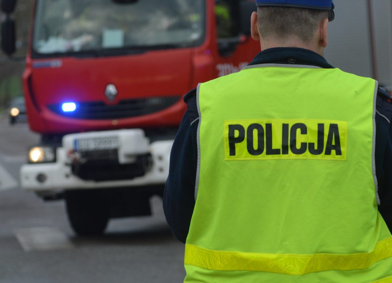 Wypadek w Międzyrzecu Podlaskim. Ruch wahadłowy na DK2 po zderzeniu dwóch pojazdów
