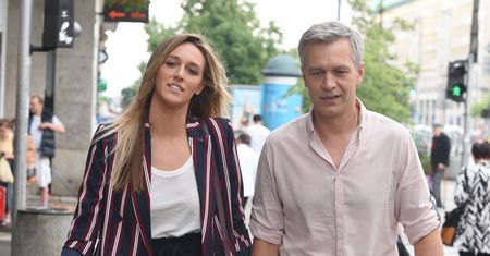 Michał Żebrowski pokazał zdjęcie z Rafałem Trzaskowskim. Jego żona musiała odpowiedzieć na komentarz