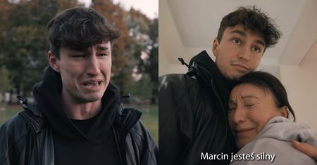 Marcin Dubiel PUBLIKUJE FILM z zapłakaną mamą. "Moja siostra jest bita w szkole" (WIDEO)