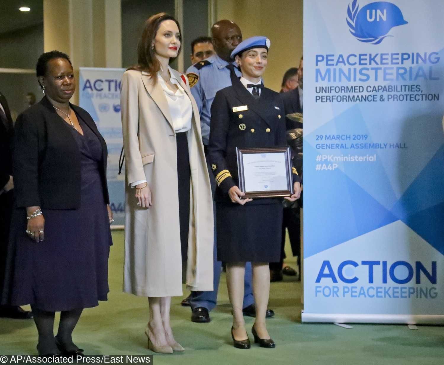 Angelina Jolie na spotkaniu ONZ