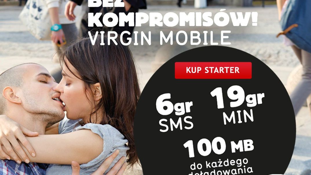 Virgin Mobile ma nową taryfę z Internetem po doładowaniu i bonusami u partnerów 1