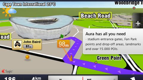 Mistrzostwa w RPA z Sygic Aura! 1