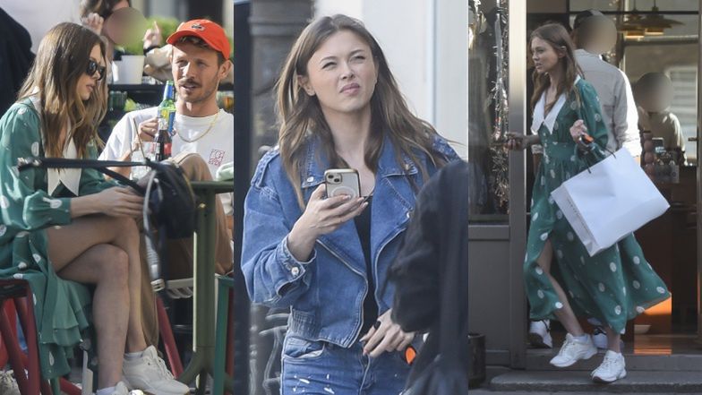 Joanna Opozda buszuje po butiku i gawędzi w restauracji z Mateuszem Banasiukiem

