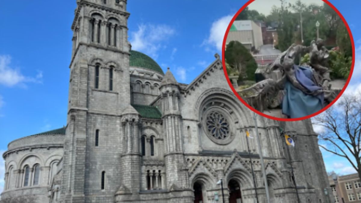 USA. Zniszczona rzeźba polskiego artysty