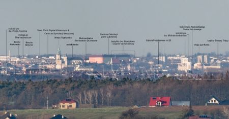 Lublin sfotografowany z odległości 25 km. Zobacz niezwykłą panoramę miasta!