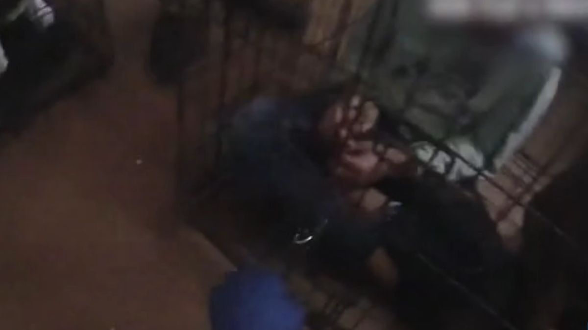 Policja weszła do domu, w którym przebywała szóstka zmaltretowanych dzieci.