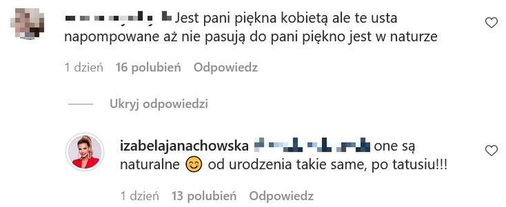 Izabela Janachowska odpowiada fanom