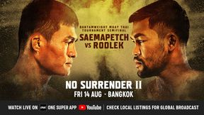 MMA. ONE Championship: No Surrender II na żywo w Fightklubie
