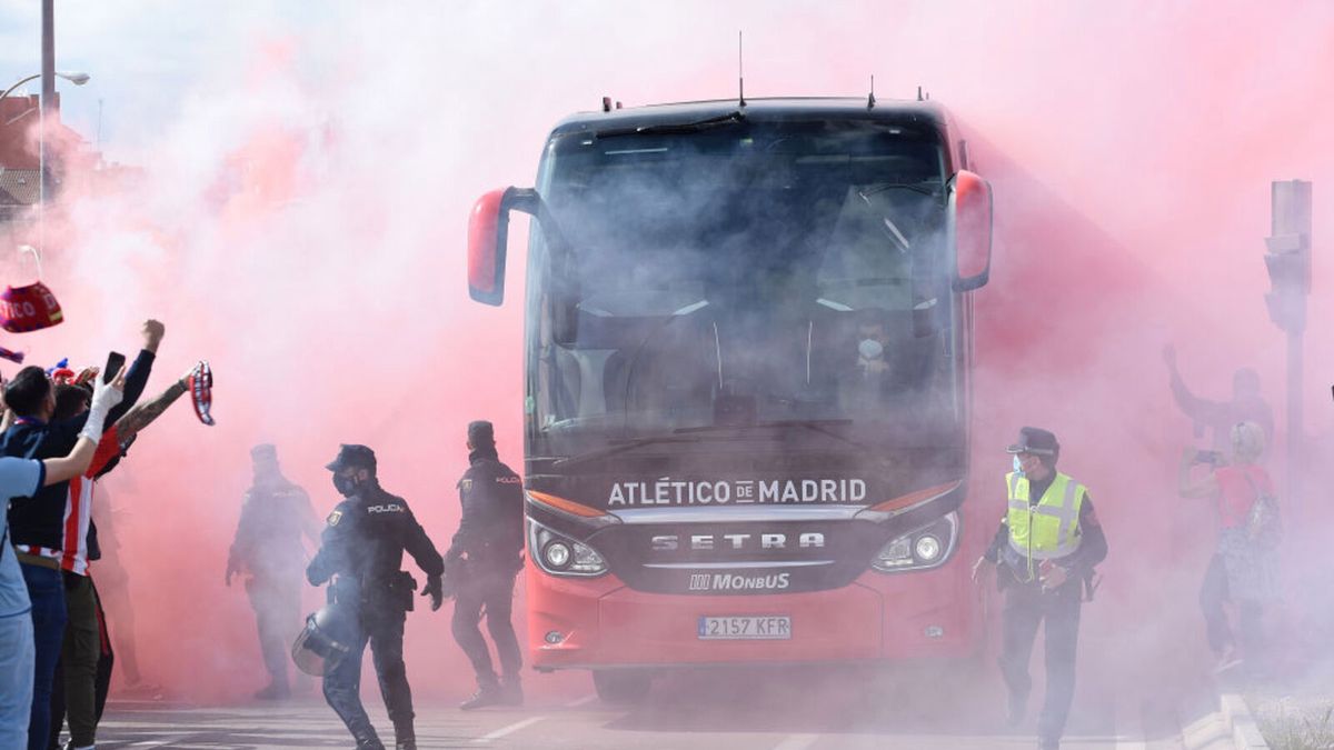 Getty Images / Denis Doyle / autokar Atletico Madryt