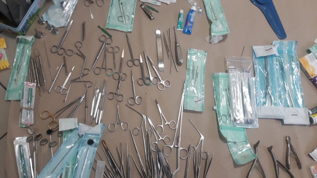 44-latek ukradł sprzęt medyczny o wartości 60 tysięcy złotych