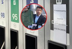 "Awarie" na stacjach? Petru: to brak benzyny