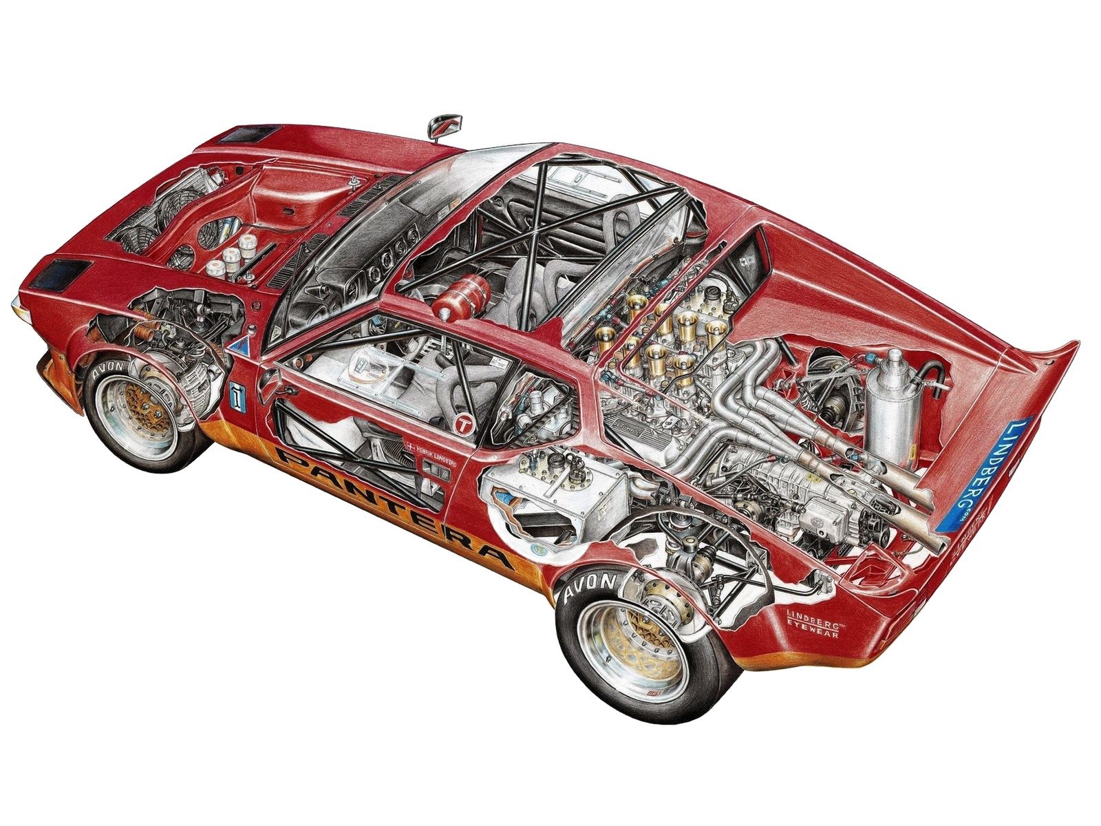 1972-1973 De Tomaso Pantera Gr. 4