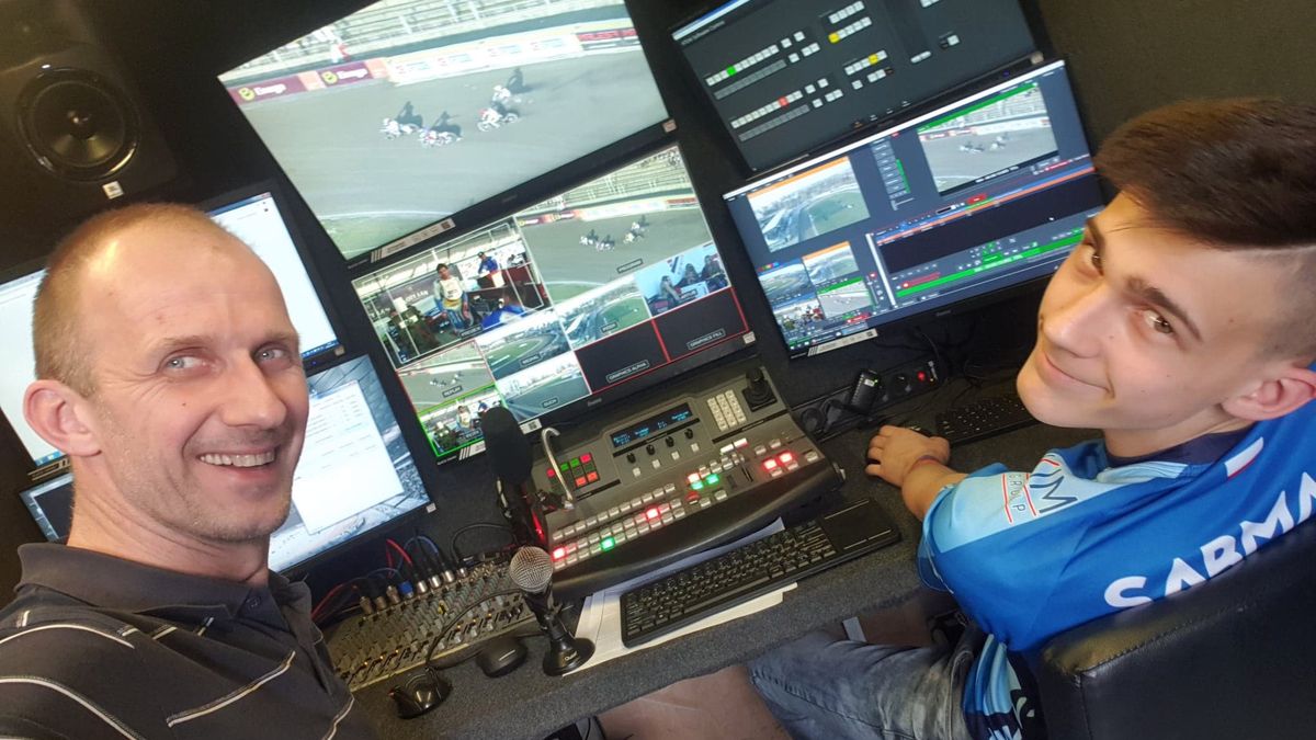 WP SportoweFakty / Marcin Wypiór. / Ekipa SabmarTV. Marcin Wypior, Błażej Wypior.