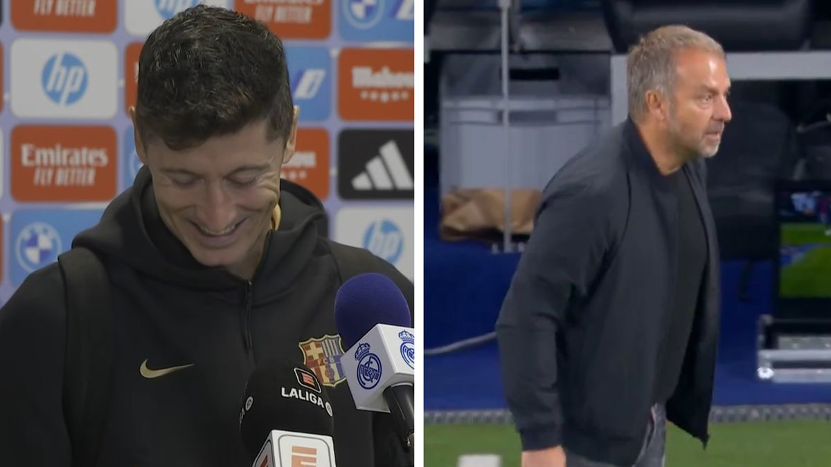 Facebook / Na zdjęciu: Robert Lewandowski i Hansi Flick