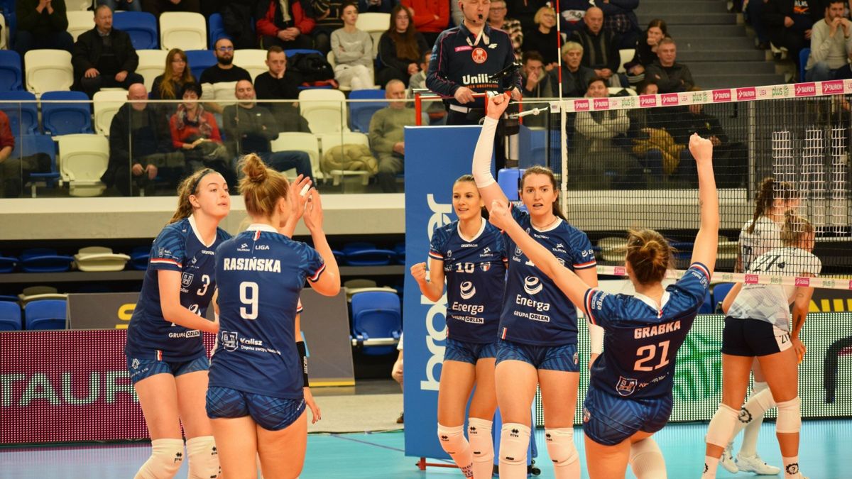 Materiały prasowe / Tauron Liga / Zawodniczki Energa MKS Kalisz