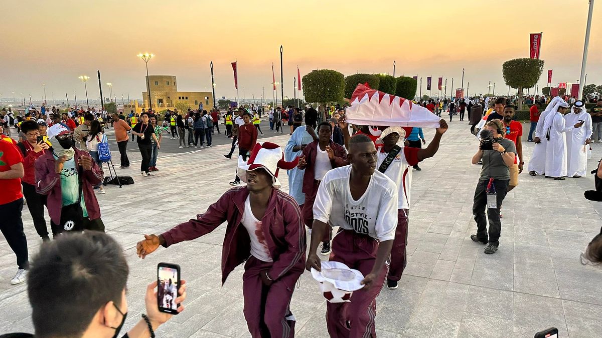 Zdjęcie okładkowe artykułu: WP SportoweFakty /  / Kibice reprezentacji Kataru
