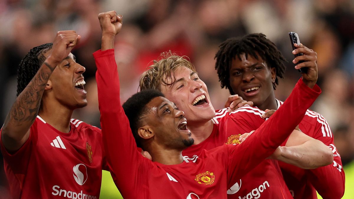 PAP/EPA / Adam Vaughan / Piłkarze Manchesteru United