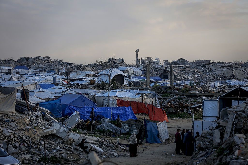 Miasto Jabalya również zostało dotkliwie zniszczone