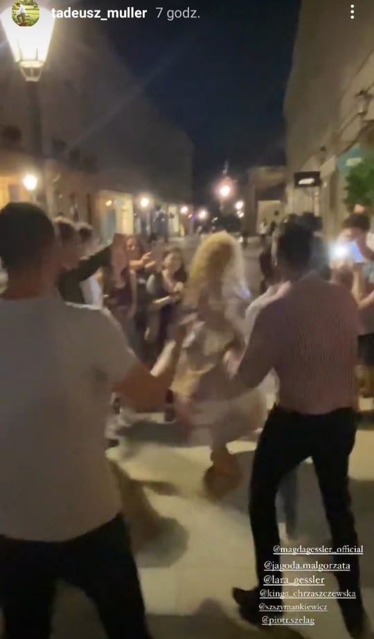 Mieszkańcy Krakowa uczcili urodziny Magdy Gessler
