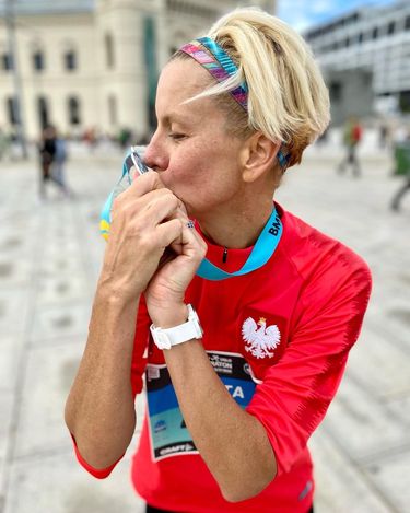 Anita Werner i jej partner przebiegli maraton