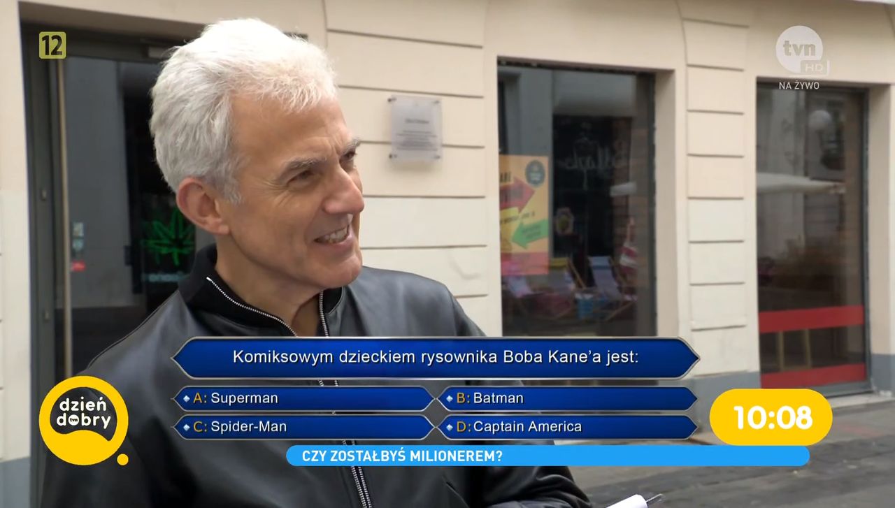 Hubert Ubrański "Milionerów" postanowił przenieść na ulicę