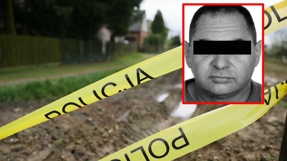 Spytkowice (pow. wadowicki), 04.04.2024. Taśma policyjna przed domem jednorodzinnym w Spytkowicach, w którym dzień wcześniej odnaleziono ciała dwóch kobiet, 4 bm. 73-letnia matka i jej 48-letnia córka zostały zamordowane. Śledczy znaleźli siekierę, która może być narzędziem zbrodni. Trwają poszukiwania podejrzanego o zabójstwo, 54-letniego Mirosława Marka. (mr) PAP/Jarek Praszkiewicz ***Zdjęcie do depeszy PAP pt. Małopolskie/ Prokuratura: dwie kobiety w Spytkowicach zamordowano*** 