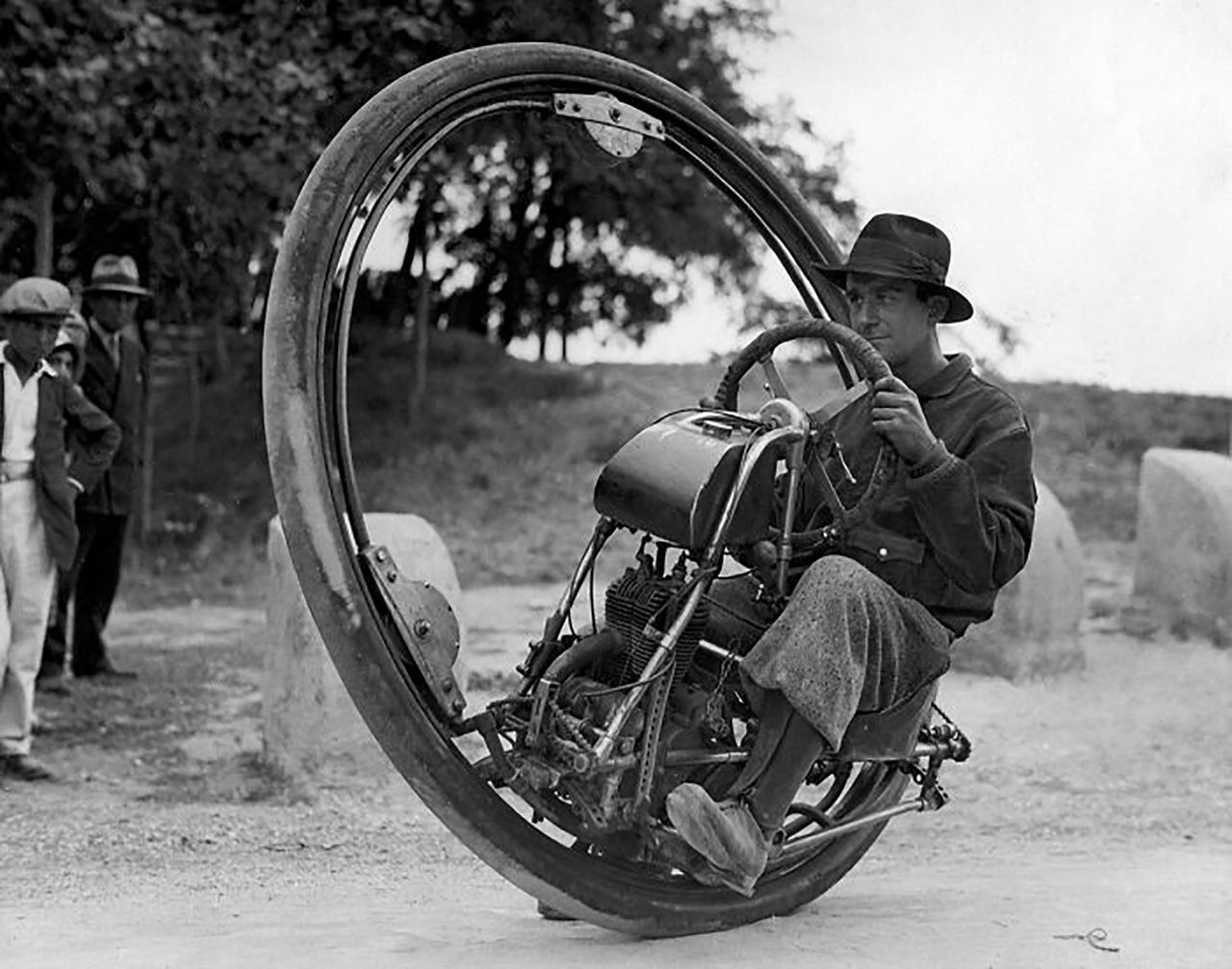 Jednokołowy motocykl, Niemcy, 1925